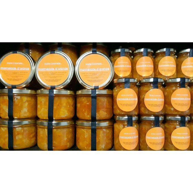 Marmelade d'orange nature 